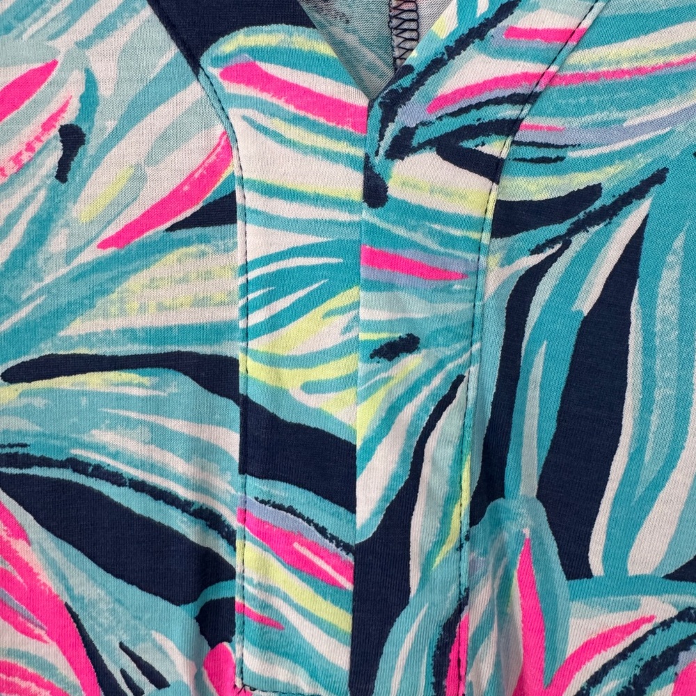 Lilly Pulitzer Amina Dress High Tide Dancing Lady XL - Picture 6 of 6